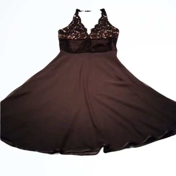 knee length dresses for ladies Black Lace Affair Mini Dress main image 1